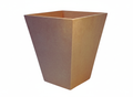 MDF black square bin planter