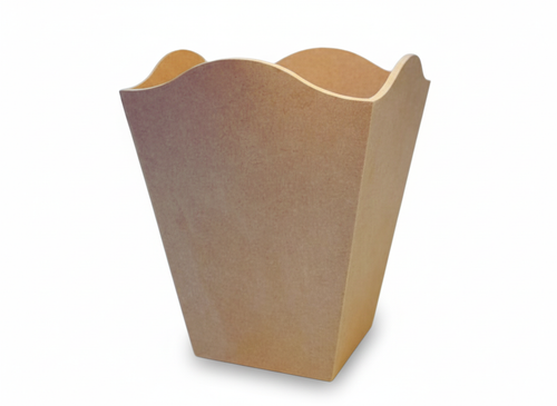 MDF blank baroque bin planter