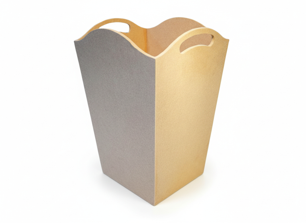 MDF blank bin planter with handles product only