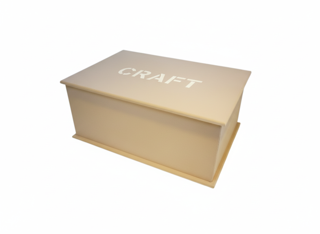 MDF blank craft box stencilled