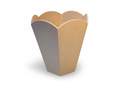 MDF blank hex bin planter