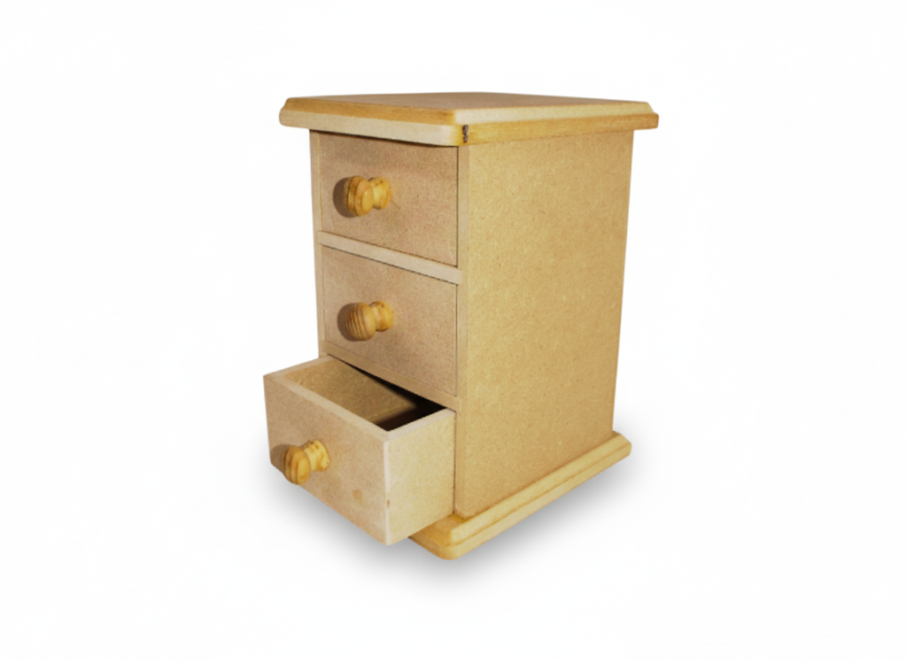 MDF blank jewellery drawers