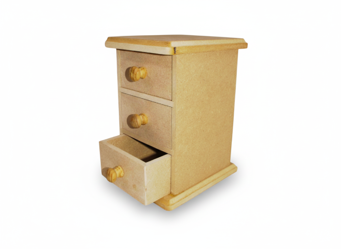 MDF blank jewellery drawers