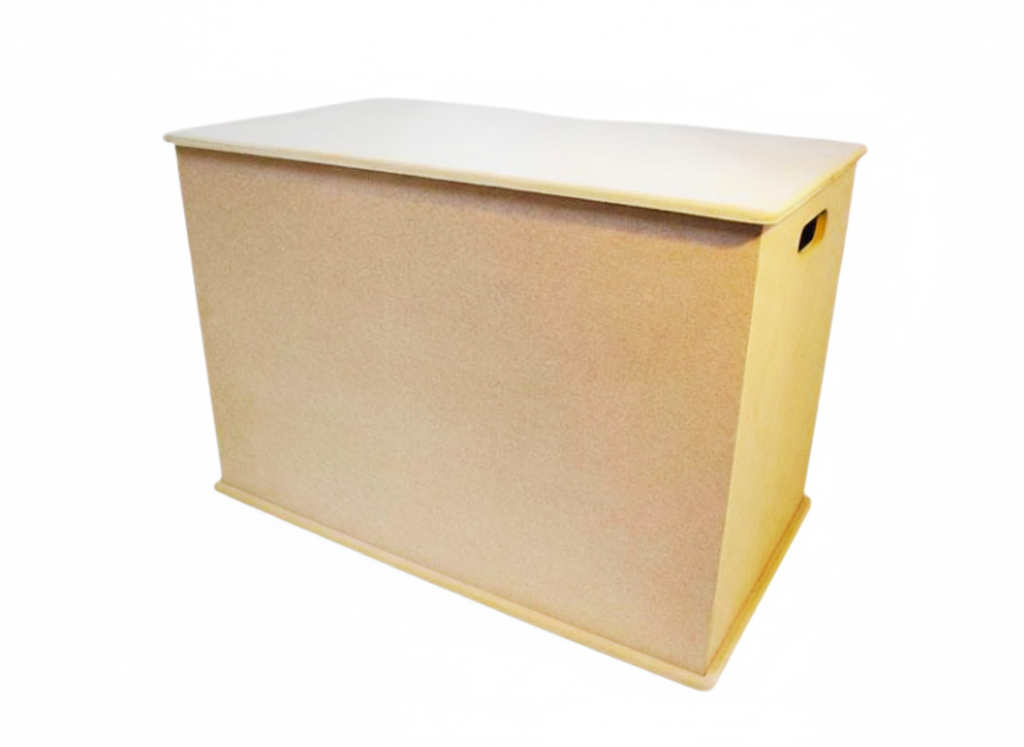 MDF blank toy or linen box