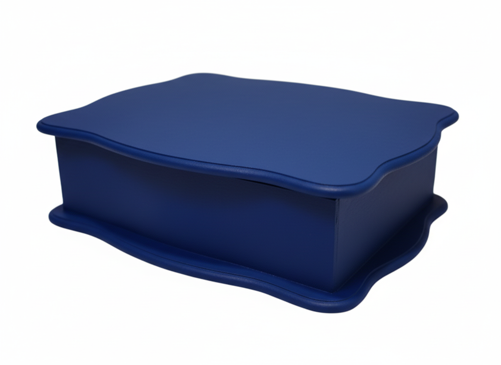 MDF blank trinket box painted